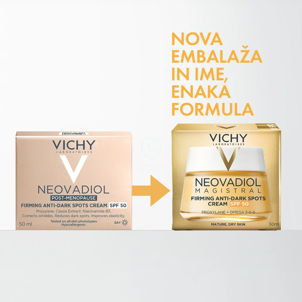 Vichy Neovadiol Magistral, krema za učvrstitev kože in odstranjevanje temnih madežev - ZF50 (50 ml)